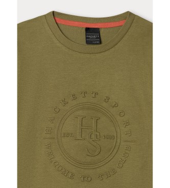 Hackett London T-shirt Hs Club Emboss vert