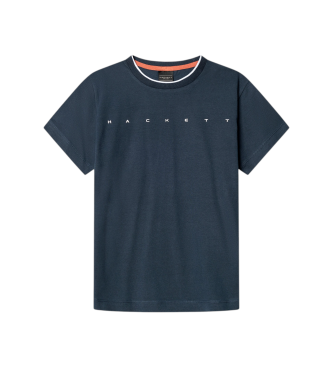 Hackett London Camiseta Hs Essential marinho