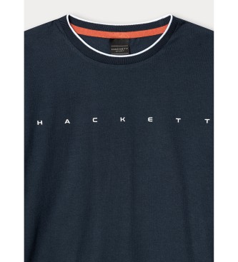 Hackett London Camiseta Hs Essential marinho