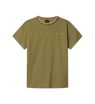 Hackett London Camiseta Hs Essential grün