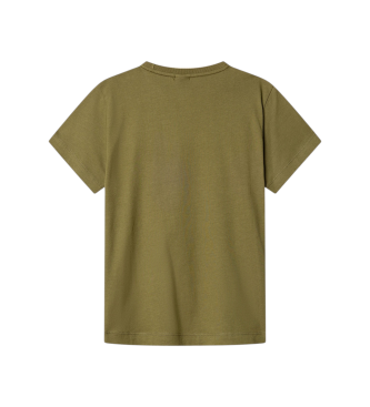 Hackett London Camiseta Hs Essential grün