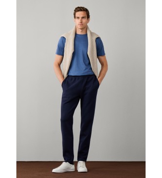 Hackett London Maglietta Pique blu