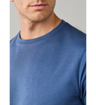 Hackett London Maglietta Pique blu
