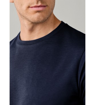 Hackett London Polo Pique blu marino