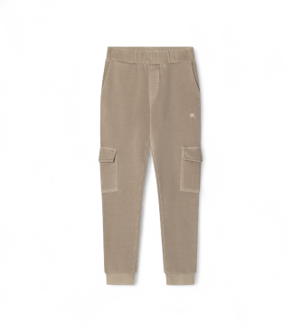 Hackett London Cargo-Jogger-Taschen-Hose beige