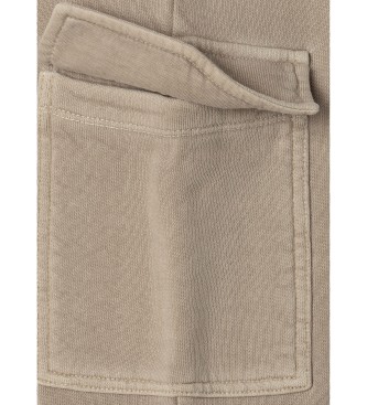 Hackett London Cargo-Jogger-Taschen-Hose beige