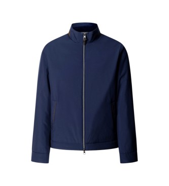 Hackett London Navy blue bomber jacket
