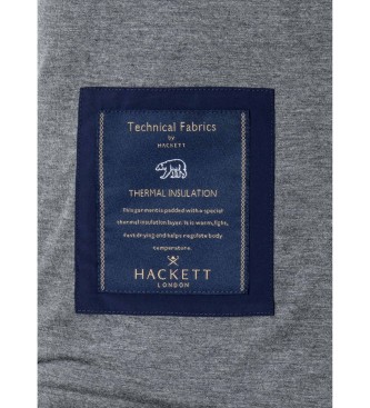 Hackett London Navy blue bomber jacket