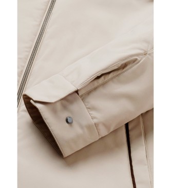 Hackett London Natural beige blouson jacket