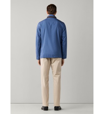 Hackett London Blå vendbar jakke