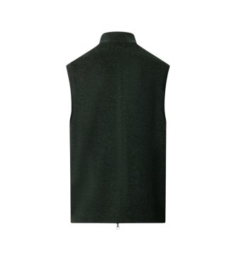 Hackett London Colete de malha Milano verde
