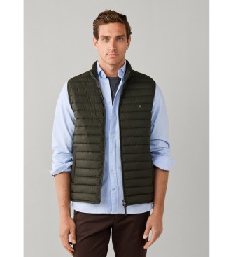 Hackett London Colete Ultra verde-escuro