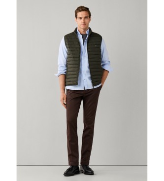 Hackett London Colete Ultra verde-escuro