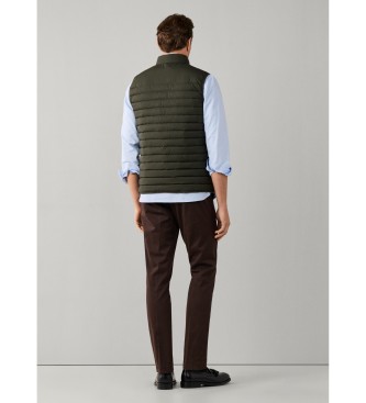Hackett London Colete Ultra verde-escuro