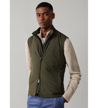 Hackett London Chaleco Windsor verde