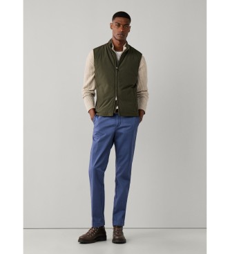 Hackett London Chaleco Windsor verde