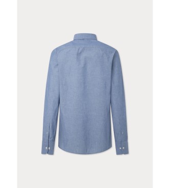 Hackett London Niebieska koszula chambray