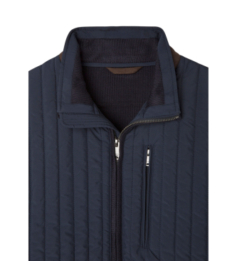 Hackett London Gilet del canale blu scuro 