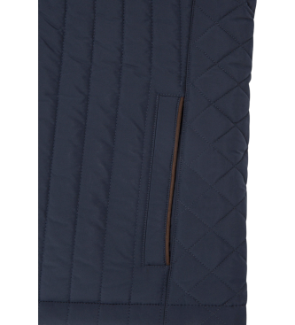 Hackett London Gilet del canale blu scuro 