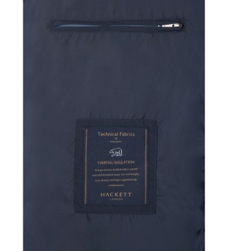 Hackett London Gilet del canale blu scuro 