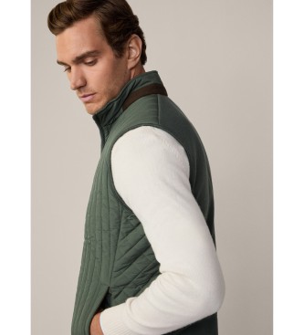 Hackett London Channel Vest green