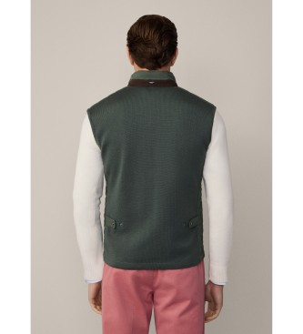 Hackett London Gilet a canale verde