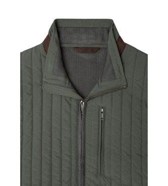 Hackett London Gilet a canale verde