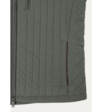 Hackett London Gilet a canale verde