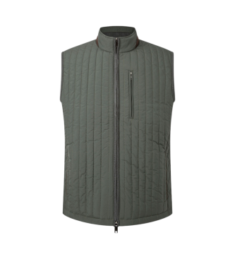 Hackett London Gilet a canale verde