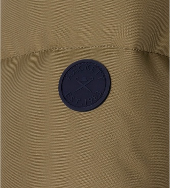 Hackett London Casaco Arctic Puffa verde-oliva