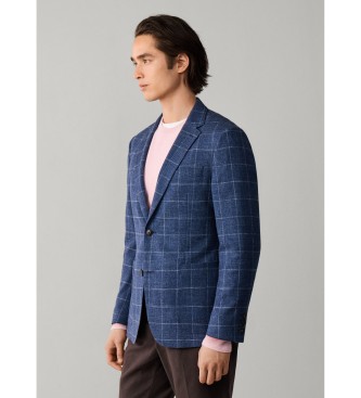 Hackett London Jacka Cott Mel blå