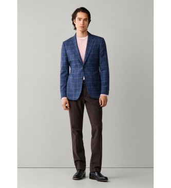 Hackett London Jacka Cott Mel blå