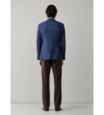 Hackett London Jacka Cott Mel blå
