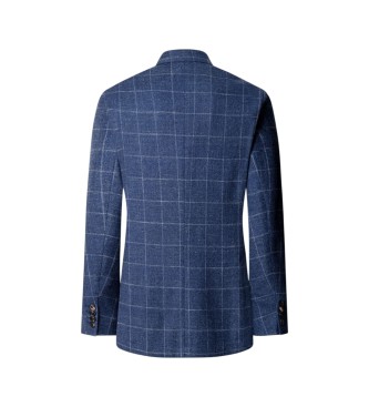 Hackett London Jacka Cott Mel blå