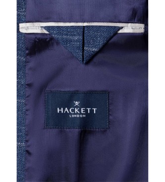 Hackett London Jacka Cott Mel blå