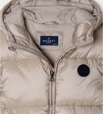 Hackett London Casaco Essential Puffa bege