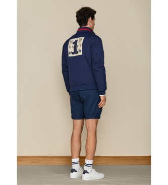 Hackett London kurtka przeciwwiatrowa lrc granatowa