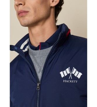 Hackett London kurtka przeciwwiatrowa lrc granatowa