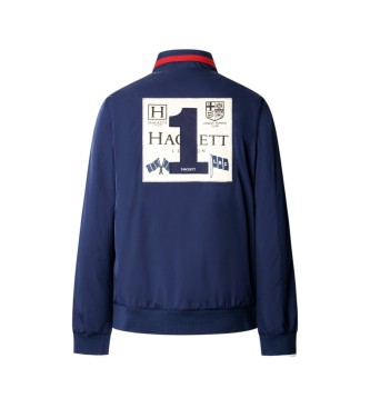 Hackett London kurtka przeciwwiatrowa lrc granatowa