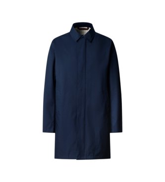 Hackett London Plašč Sloane Mac mornarsko modra