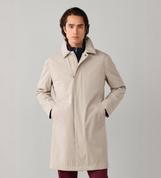 Hackett London Casaco Sloane Mac bege