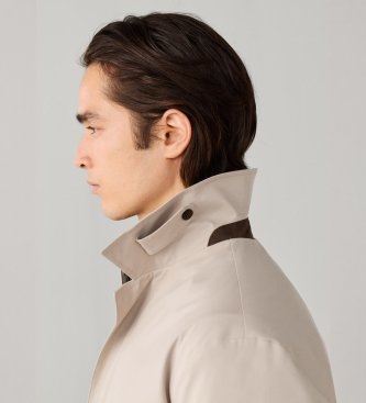 Hackett London Casaco Sloane Mac bege