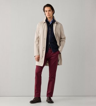 Hackett London Casaco Sloane Mac bege