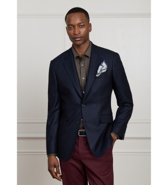 Hackett London Cash Twill marineblå jakke