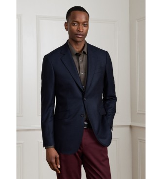 Hackett London Cash Twill marineblå jakke
