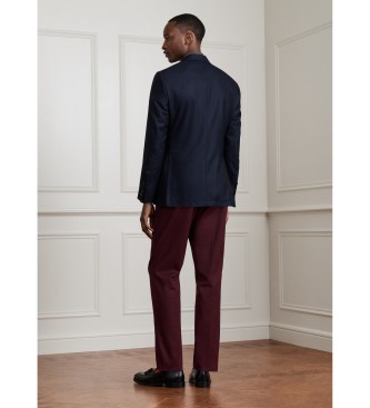 Hackett London Cash Twill marineblå jakke