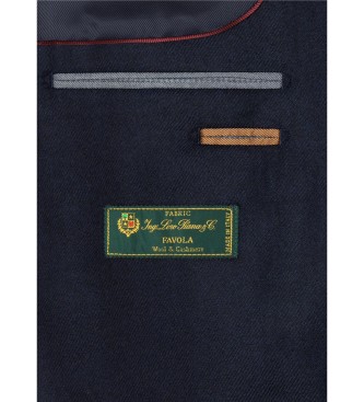 Hackett London Cash Twill marineblå jakke