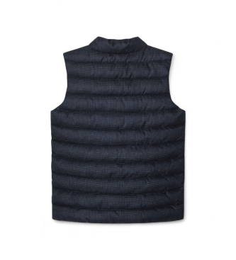 Hackett London Weste Karo navy