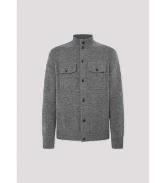 Hackett London Veste de poitrine grise