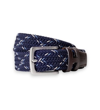 Hackett London Ceinture X Weave marine